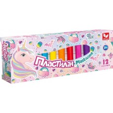 Пластилин восковый Unicorn 12 цветов 303221007-UA