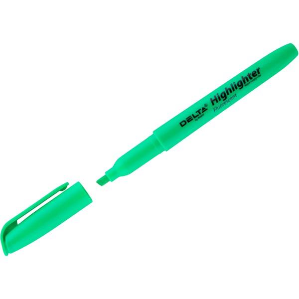 Маркер текстовый Delta D2503 2-4 мм зеленый D2503-04