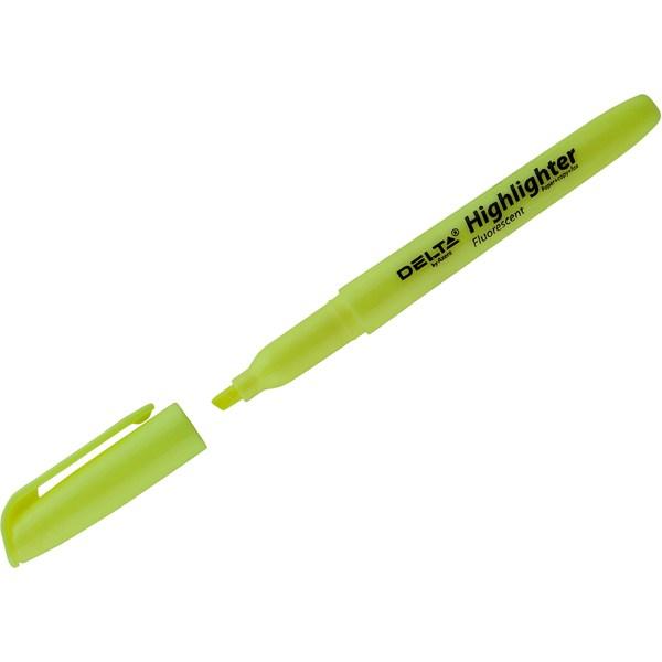 Маркер текстовый Delta D2503 2-4 мм желтый D2503-08