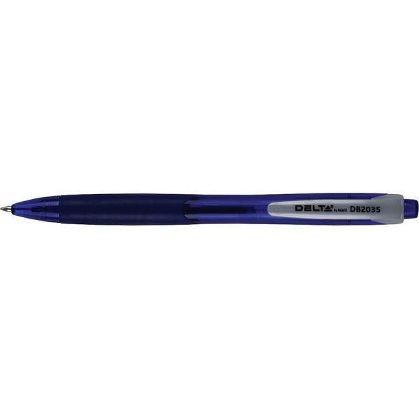 Ручка масляная автомат Axent Tri-Grip 0,7 синяя AB1081-02-A