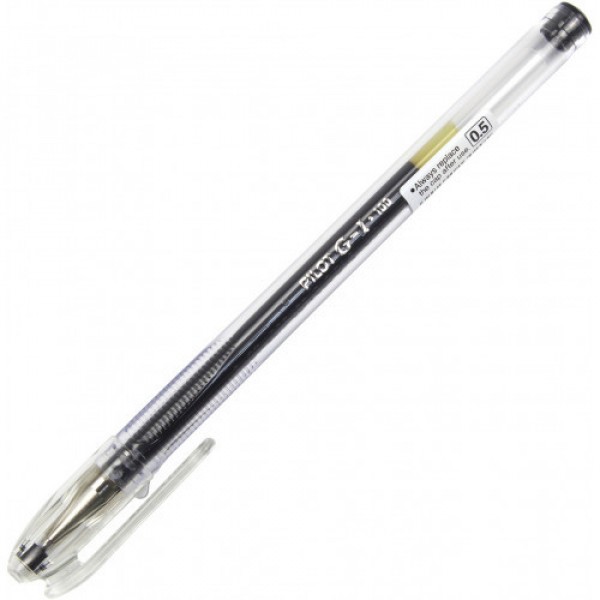 Ручка гелевая Pilot BL-G1-5T 0,5 черная BL-G1-5T-B
