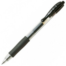 Ручка гелевая автомат Pilot BL-G2-5 0,5 черная BL-G2-5-B
