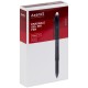 Ручка гелева пиши-стирай Axent Correct 3Х 0,7 чорна AG1122-01-A