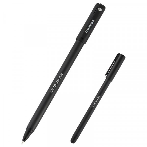 Ручка масляная Unimax Ultron 2x 0,7 черная UX-146-01