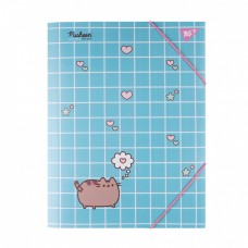 Папка на резинках А4 Yes Pusheen Hearts 492215