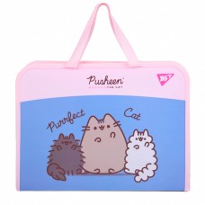 Портфель пластиковый на молнии FC Yes Pusheen 492317