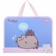 Портфель пластиковый на молнии FC Yes Pusheen 492317
