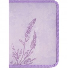 Папка объемная на молнии A5+ Axent Lavender-2 1805-37-A