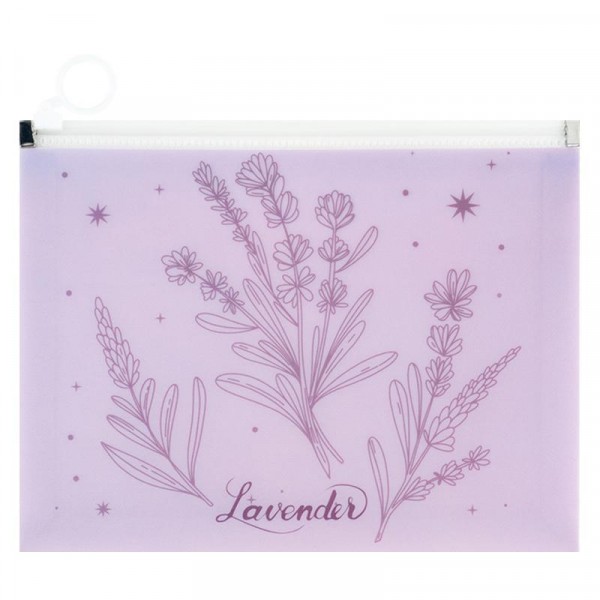 Папка zip-lock A5+ Axent Lavender-2 1498-37-A