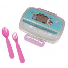 Ланчбокс 750 мл Pusheen с приборами 708161
