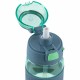Бутылка для воды 600 мл зелено-серая K24-1201-2