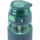 Бутылка для воды 600 мл зелено-серая K24-1201-2