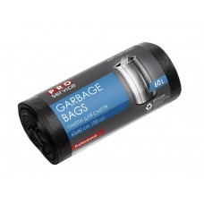 Пакеты для мусора 60л/20шт PRO Standard 21мкм 60х80см LD, черные 16113300