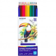 Карандаши Kite Classic трехгранные 12 цв K-053
