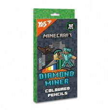 Карандаши Yes Minecraft Diamond Miner 12 цв 290720