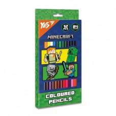 Карандаши Yes Minecraft Heroes 12/24 цв 290744