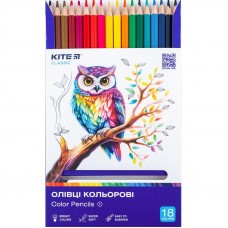 Карандаши Kite Classic 18 цв K-052