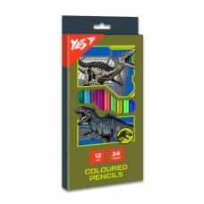 Карандаши Yes Jurassic World 12/24 цв 290748