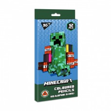 Карандаши Yes Minecraft  12 цв. 290701