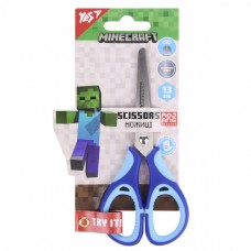 Ножницы детские 13 см Yes Minecraft резин.вставки 480459