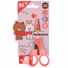 Ножницы детские 13 см Yes Line Friends принт на лезвии 480441