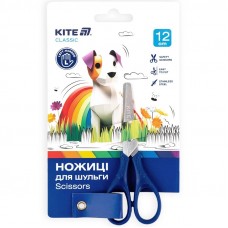 Ножиці дитячі 12 см Kite Classic 2 гум. вставки для лівші K-149-2