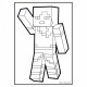 Розмальовка Yes Minecraft з наклейками 743221