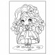 Розмальовка 1Вересня Anime baby girls 743065