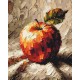 Картина за номерами обкладинка Яблуко 40x50 см BS54163