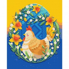 Картина за номерами Великодня щастя 40х50 см BS53953