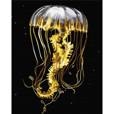 Картина за номерами обкладинка Медуза 40x50 см BSB0001
