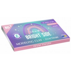 Пластилін Yes Glamour 6 кол 120г 540640