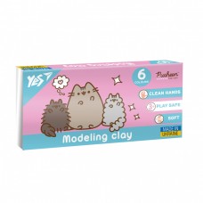 Пластилін Yes Pusheen 6 кол 120г 540651