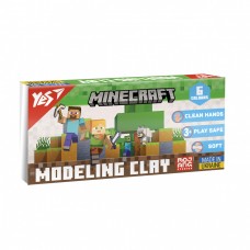 Пластилін Yes Minecraft 6 кол 120г 540650