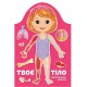 Книга Kids creative Твоє тіло Дівчинка 9789669891914