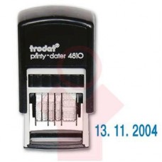 Датер Trodat пластик 3,8 мм цифры 4810-Банк
