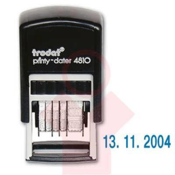 Датер Trodat пластик 3,8мм цифри 4810-Банк