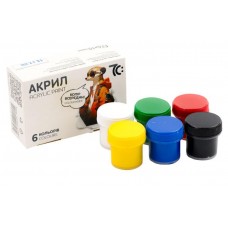 Краски акриловые 7С: 6 цв/10 мл 7C50601