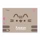 Альбом для малювання А4 28 л скоба з перфорацією 100 г/м2 Pusheen Асорті дів 130590