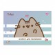 Альбом для малювання А4 28 л скоба з перфорацією 100 г/м2 Pusheen Асорті дів 130590
