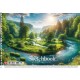 Альбом для рисования А4 30 л спираль 120г/м2 УФ лак Ассорти уни PB-SC-030-8034
