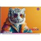 Альбом для рисования А4 20 л спираль 100г/м2 STAR Ассорти уни PB-SC-020-8536