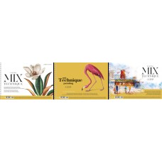 Альбом для рисования А4 20 л спираль 240 г/м2 309 Mix Technique MUSE Ассорти уни PB-SC-020-309