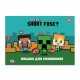 Альбом для малювання А4 12 л скоба з перфорацією 100 г/м2 Minecraft Асорті малий 130595