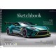 Альбом для рисования А4 30 л спираль 100г/м2 УФ лак STAR Ассорти хл PB-SC-030-8539