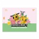 Альбом для рисования А4 28 л скоба с перфорацией 100 г/м2 Minecraft girls Ассорти дев 130600