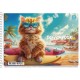 Альбом для рисования А4 20 л спираль 100 г/м2 8537 STAR Ассорти уни PB-SC-020-8537