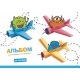 Альбом для рисования А4 20 л склейка 100 г/м2 8551 STAR Ассорти уни PB-GB-020-8551