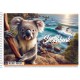 Альбом для рисования А4 30 л спираль 100 г/м2 УФ лак 8550 STAR Ассорти уни PB-SC-030-8550