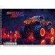 Альбом для рисования А4 30 л спираль 120г/м2 УФ лак Ассорти хл PB-SC-030-8032
